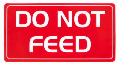 Stageworx Tourlabel Do Not Feed