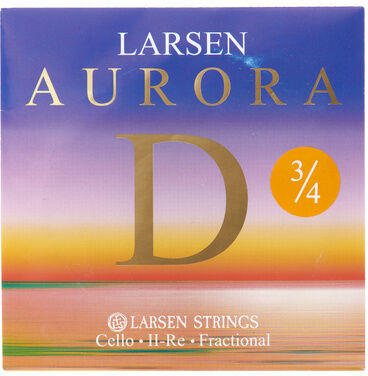 Larsen Aurora Cello D String 3/4 Med.