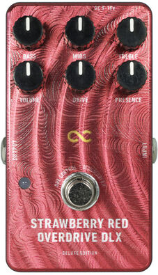 One Control Strawberry Red DLX Overdrive