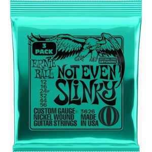 Ernie Ball 3626 Not Even Slinky 012-056 3-pack