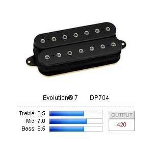 DiMarzio DP704BK