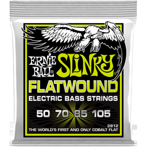 Ernie Ball 2812 Bass Flatwound Regular Slinky 050-105