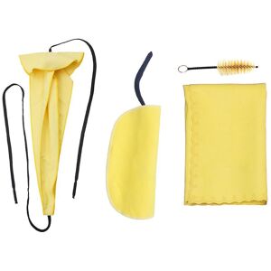 TOMTOP JMS Saxophone Sax Cleaning Care Kit 3pcs Cleaning Cloth + Mouthpiece Brush Musical Instrument