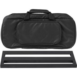 TOMTOP JMS DB-2 Portable Guitar Pedal Board Aluminum Alloy with Carrying Bag Tapes Straps