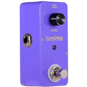 TOMTOP JMS Mini Looper Effect Pedal Guitar Loopers Bass Loop Pedal Ullimited Overdubs 5 Minutes Looping Time