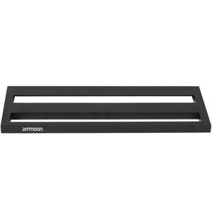 ammoon DB-2 Guitar Pedal Board Aluminum Alloy Pedalboard Set with Carrying Bag Tapes Strap