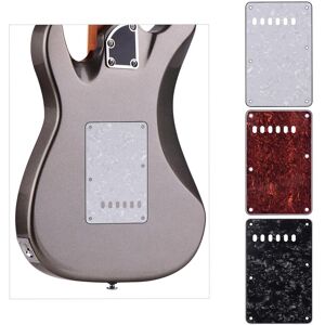 TOMTOP JMS 6 Holes 3-Ply Guitar Backplate Tremolo Back Cover Replacement for ST Electric Guitar