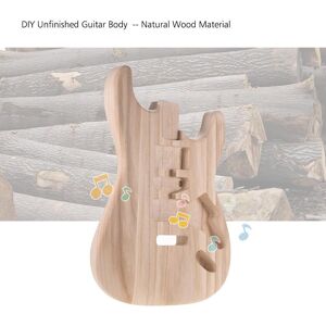 TOMTOP JMS Muslady ST01-DT Unfinished Handcrafted Guitar Basswood Electric  Guitar Barrel Replacement Parts