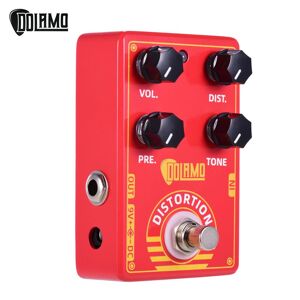 TOMTOP JMS Dolamo D-9 Distortion Guitar Effect Pedal with Presence Distortion Volume Tone Controls and True