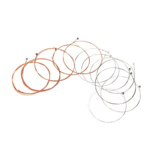 TOMTOP JMS Guitar String 12pcs Stainless Steel Core Coated Copper Alloy Wound