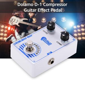 TOMTOP JMS Dolamo D-1 Chubby Comp Pedal Compressor Electric Guitar Effect Pedal with True Bypass