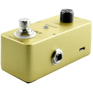 TOMTOP JMS M-VAVE PHASER Analog Phase Guitar Effect Pedal Zinc Alloy Shell True Bypass Electric Guitar Effect