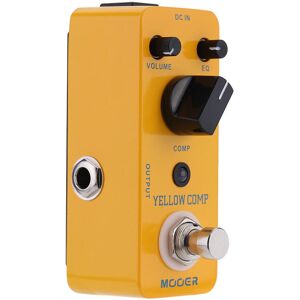 Mooer Yellow Comp Micro Mini Optical Compressor Effect Pedal for Electric Guitar True Bypass