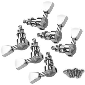 TOMTOP JMS 6 Pieces 3L3R Guitar String Tuning Pegs Locking Tuners Machine Heads Knobs