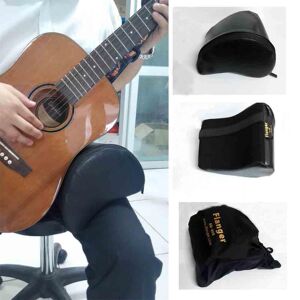 TOMTOP JMS Contoured Guitar Cushion Leather Cover Built-in Sponge Soft Durable Portable