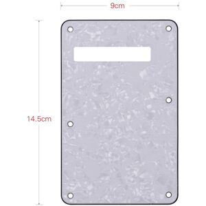 TOMTOP JMS 3-Ply Guitar Backplate Guitar Tremolo Back Cover Replacement for ST Electric Guitar