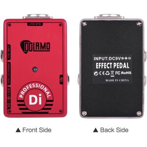 TOMTOP JMS Dolamo D-7 Professional DI Box Guitar Effect Pedal with Ground Lift Switch XLR Out for Electric