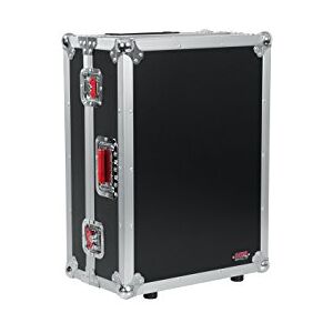 Gator Cases G-TOUR ATA Style Road Case - Custom Fit for Allen and Heath QU16 Mixer with Built in Wheels and Retractable Tow Handle; (G-TOURQU16)