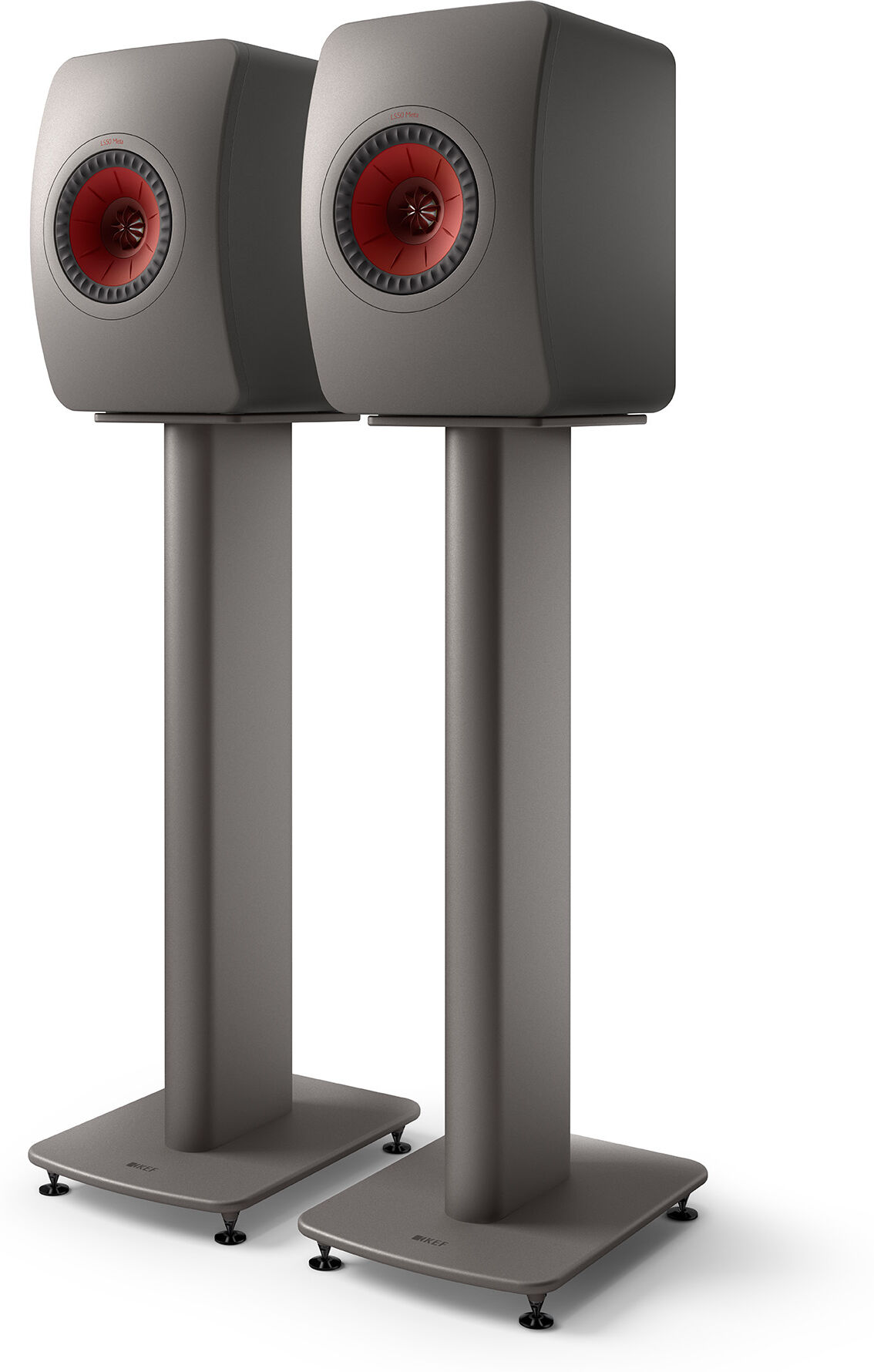 KEF S2 Floor Stands - Titanium Grey