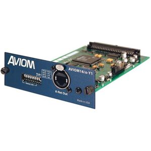 Aviom 16/o-Y1 A-Net Card for Yamaha Digital Mixers