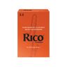 D'Addario Rico Contrabass Clarinet Reeds 10-Pack