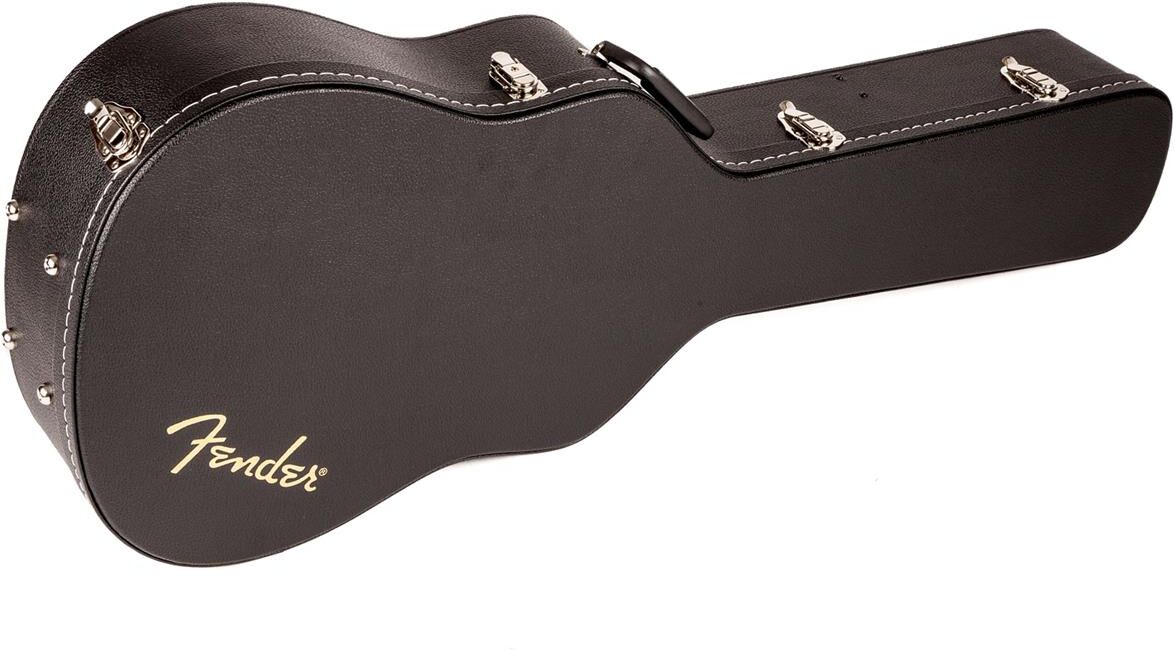 Fender Flat-Top Dreadnought Acoustic Black Guitar Case