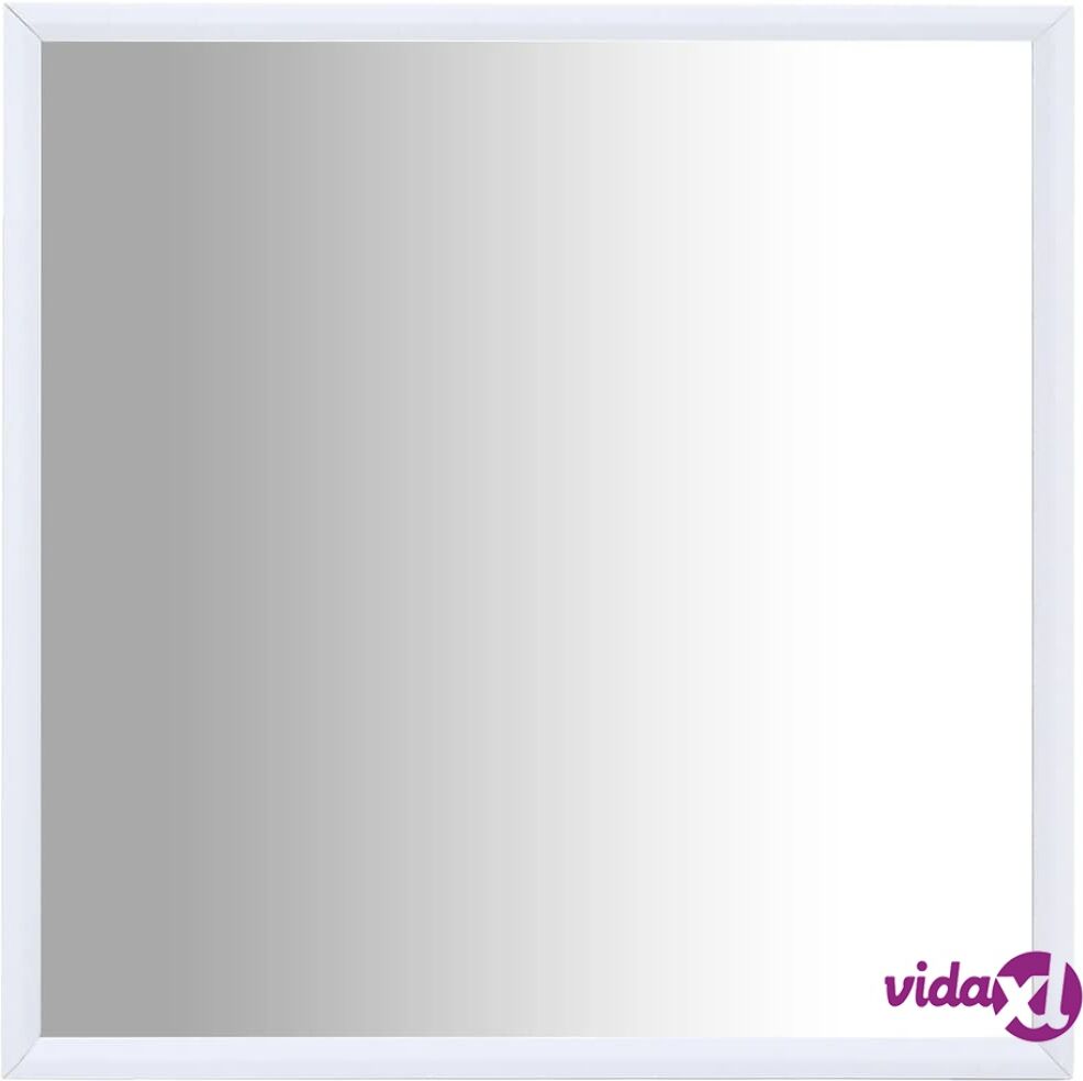 vidaXL Mirror White 70x70 cm