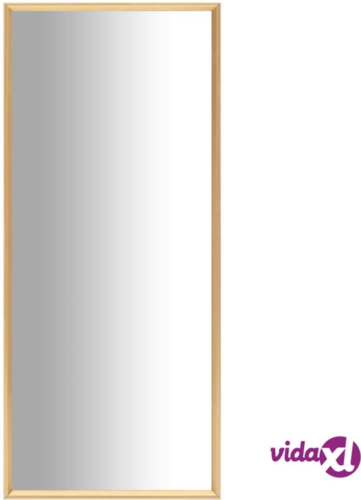 vidaXL Mirror Gold 140x60 cm