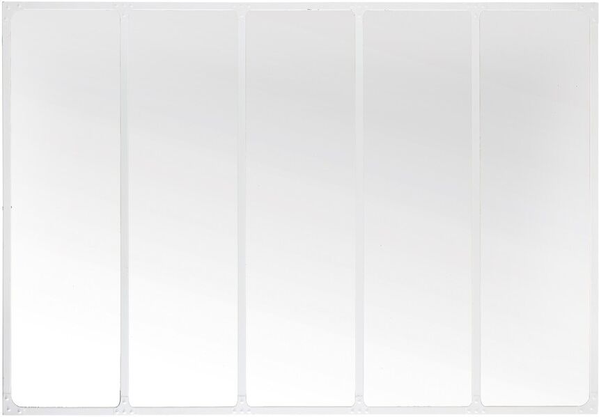 Maisons du Monde Miroir en métal blanc 123x180