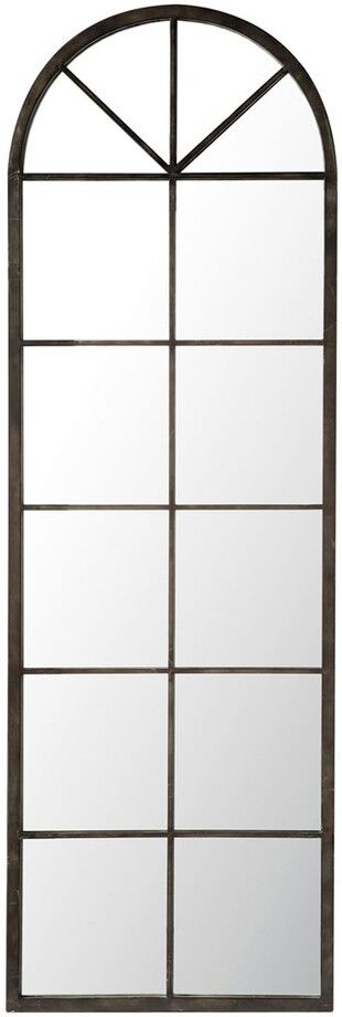 Maisons du Monde Miroir en métal noir 59x180