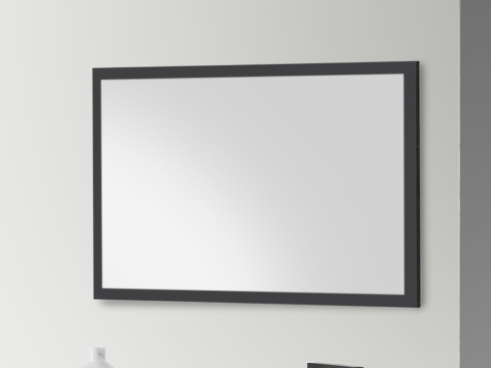 Mobistoxx Miroir OLIGA 110 cm noir