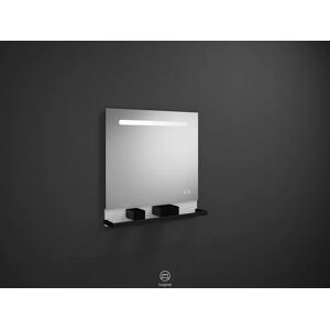 burgbad Fiumo Leuchtspiegel mit horizontaler LED-Beleuchtung 80 x 87,6 cm