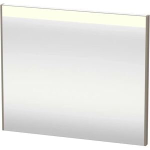 Duravit Brioso Spiegel mit LED-Beleuchtung, Waschplatzbeleuchtung und Spiegelheizung 82 x 70 cm