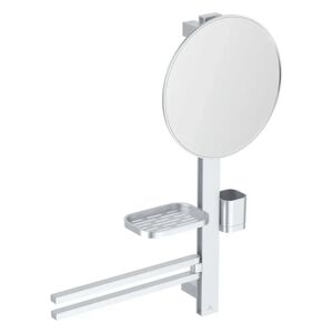 Ideal Standard Beauty Bar Accessoires-Kombination M700 mit Spiegel Durchmesser 32 cm