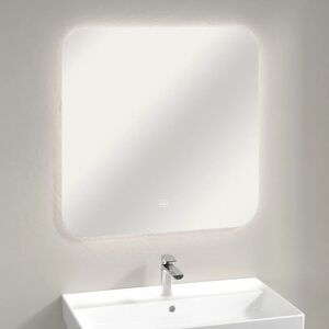 Villeroy & Boch More to See Lite Spiegel, mit Beleuchtung, 80 x 80 cm