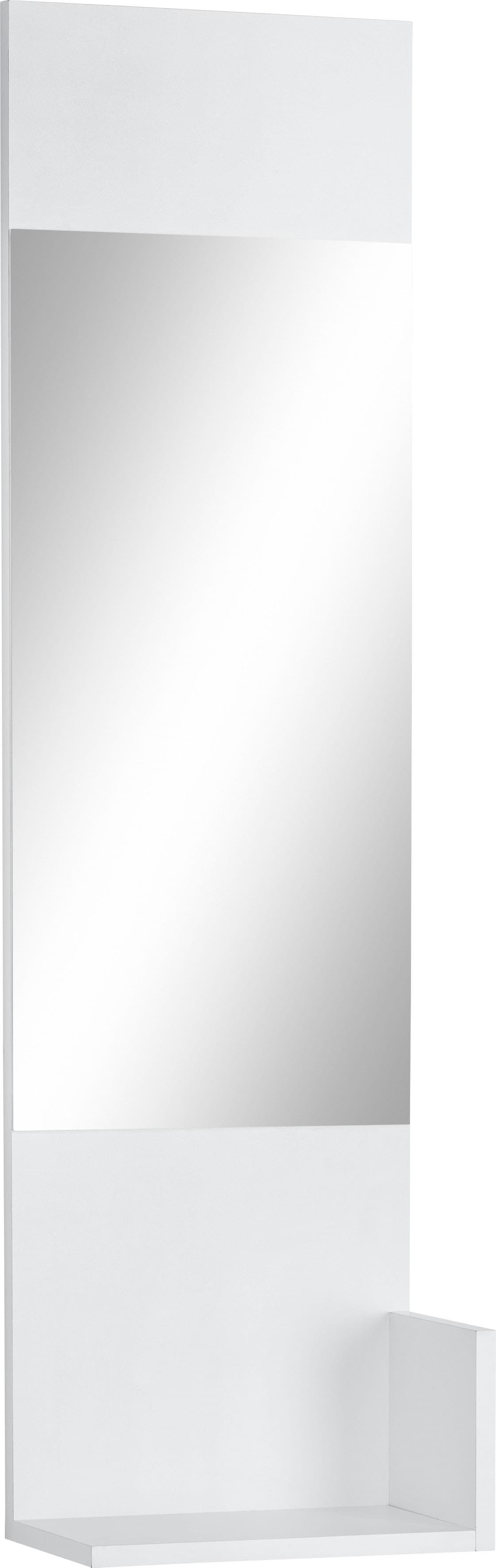 INOSIGN Garderobenspiegel »Kosmo«, Breite 32 cm, mit 1 Ablage weiss