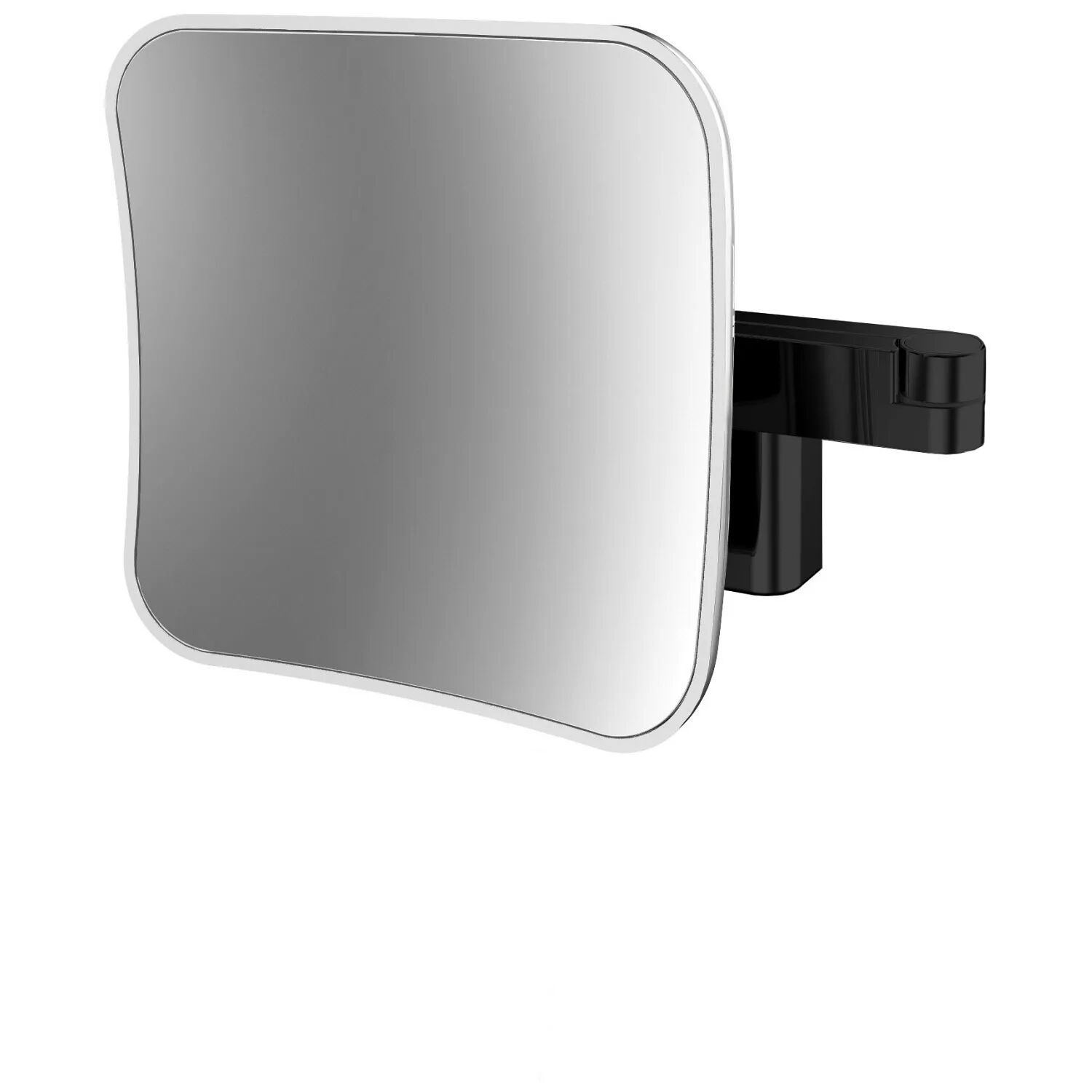 Emco Evo LED Rasier- und Kosmetikspiegel mit Direktanschluss und emco light System mit 5-fach Vergrößerung Evo H: 20,9 B: 20,9 cm