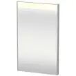 Duravit Brioso Spiegel mit LED-Beleuchtung 122 x 70,2 cm  B: 122 T: 3,5 H: 70,2 cm betongrau matt (dekor) BR702400707