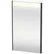 Duravit Brioso Spiegel mit LED-Beleuchtung 42 x 70,2 cm Brioso B: 42 T: 3,5 H: 70,2 cm graphit matt (dekor) BR702004949