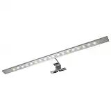 Pelipal LED-Aufsatzleuchte 60 cm für Flächenspiegel serienübergreifend B: 60 T: 11 H: 3,5 cm chrom LS-AB-600F