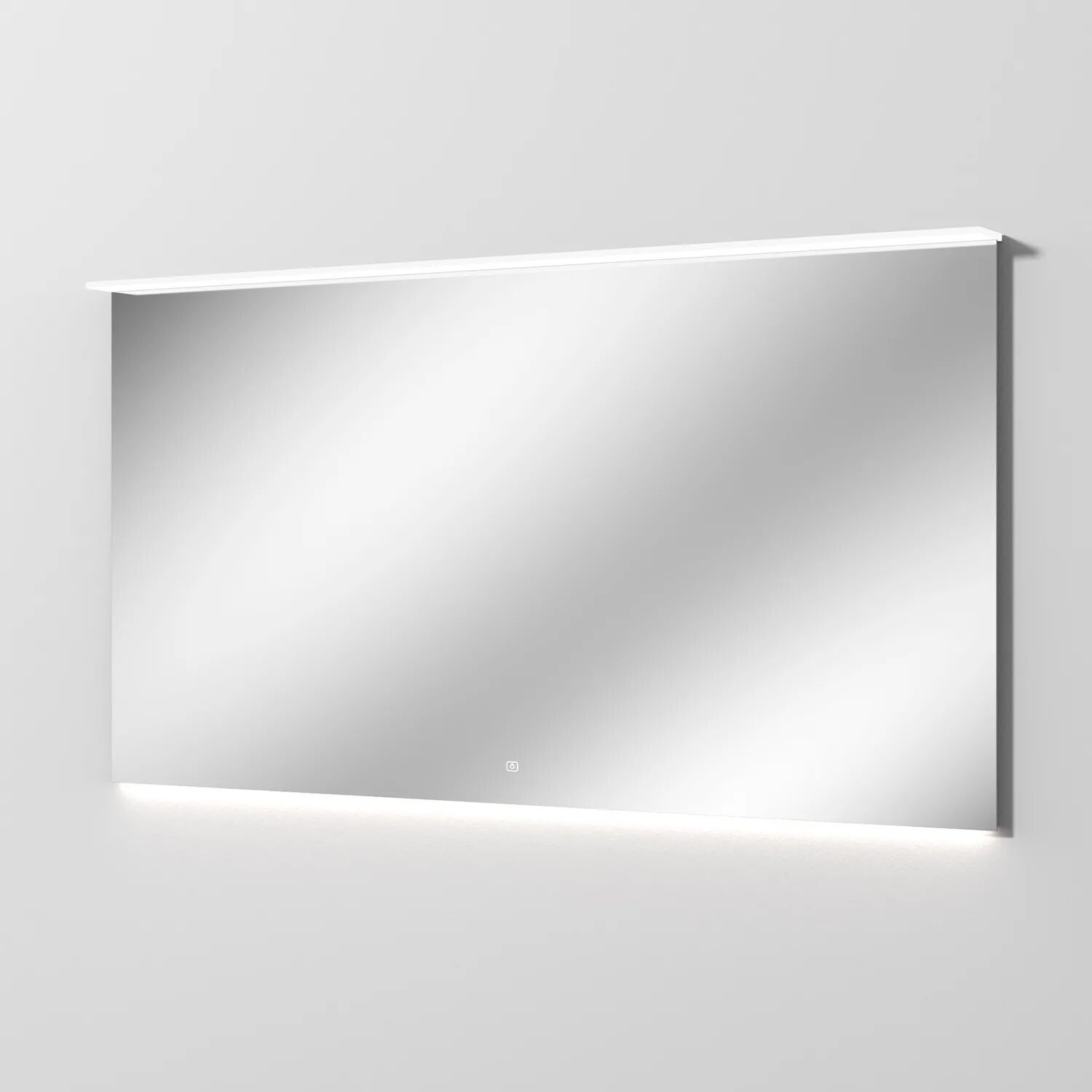 Sanipa Reflection Lichtspiegel LUCA 160 mit LED-Lichtsegel Reflection B: 160 T: 3 H: 84 cm dimmbare LED-Beleuchtung LS0499Z