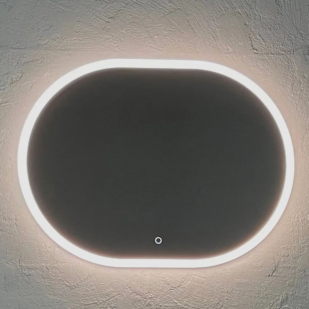 Megabad Profi Collection Art LED-Lichtspiegel Oval 120 x 65 cm Art B: 120 T: 5 H: 65 cm  MBOV12065