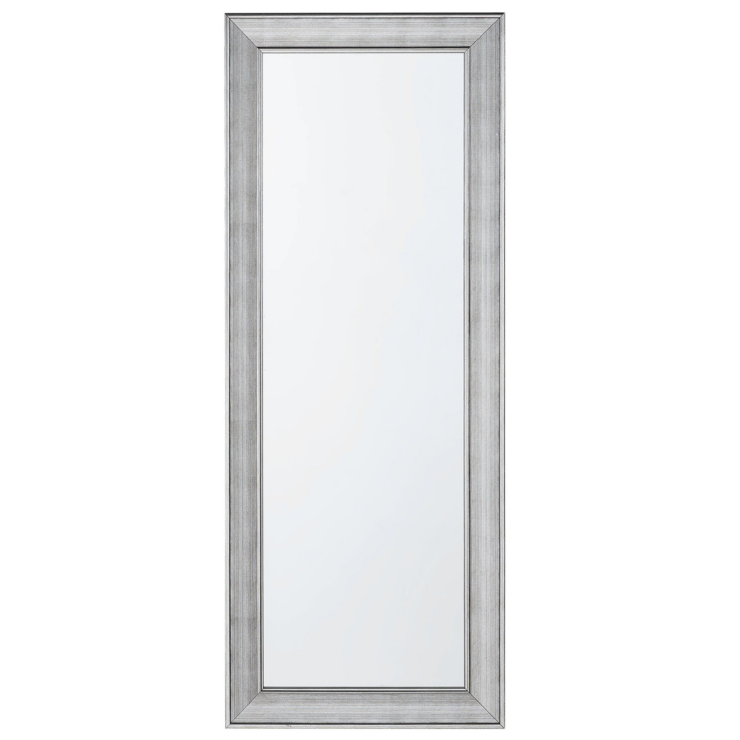 Beliani Stříbrné zrcadlo 50x130 cm BUBRY