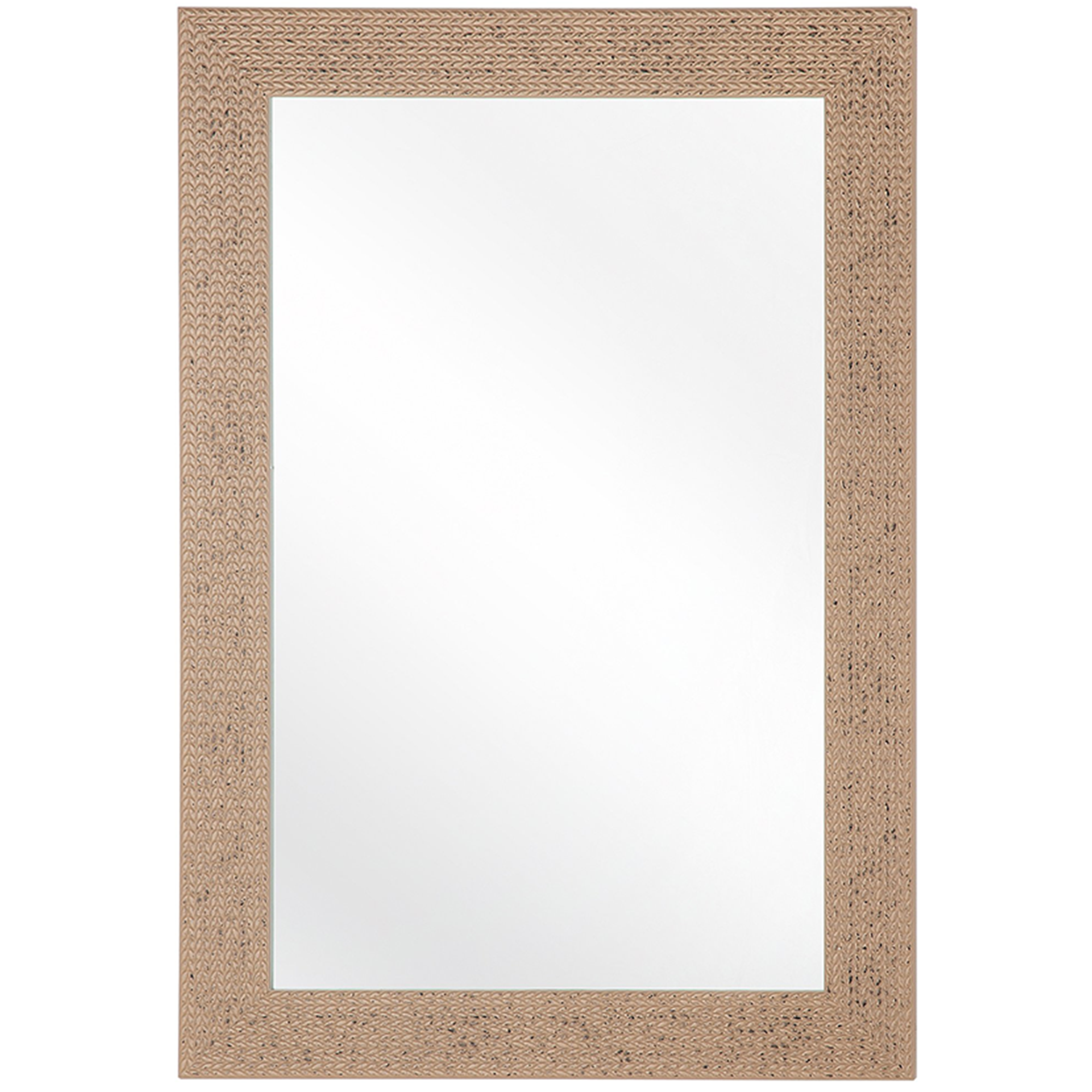 Beliani Zrcadlo zlaté LELAVANDOU 60x90