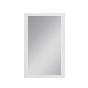 Toscohome Spiegel 53x83 cm mit Rahmen in Lärche weiß - Mary45