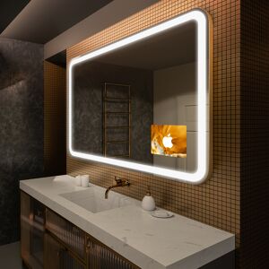 Artforma LED-Badspiegel beleuchtet Wandspiegel Badezimmerspiegel mit LED Spiegel L59