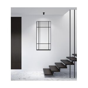 Talos DSK Design Spiegel Black Loftstyle 60x120 cm, schwarz