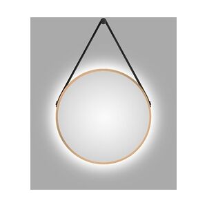 DSK LED Lichtspiegel Silver Barbier Ø 50 cm gold