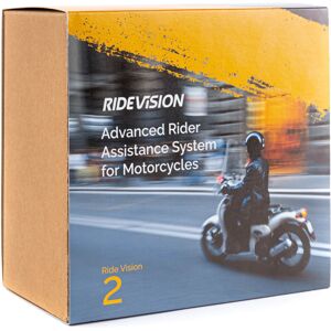 Ride Vision 2 Pro mit LED Spiegel Fahrerassistenzsystem - Schwarz - Einheitsgröße - unisex