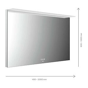 Emco Mi 200+ LED-Lichtspiegel 102190008000300 1900 x 800 mm, mit Acryl-Lichtsegel